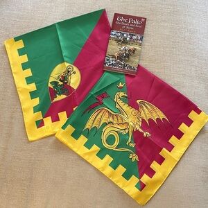 Il Palio de Siena The Palio Tuscany Italy Book Dragon Contrada Del Drago Flags